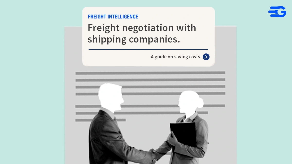 Freight Negotiation with shipping companies