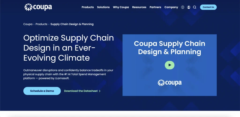 Coupa supply chain collaboration