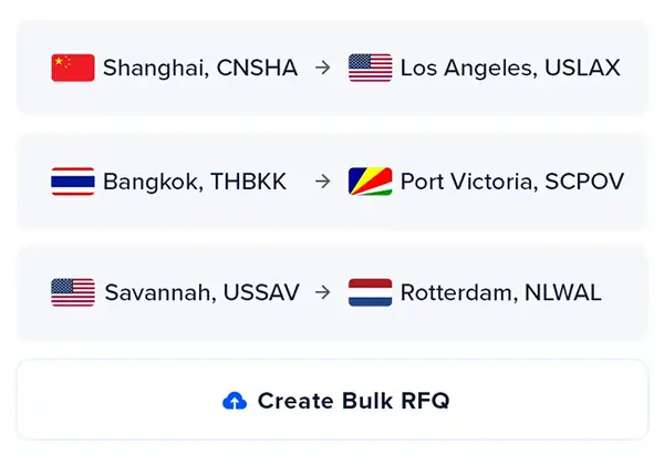 GoProcure multiple RFQ feature